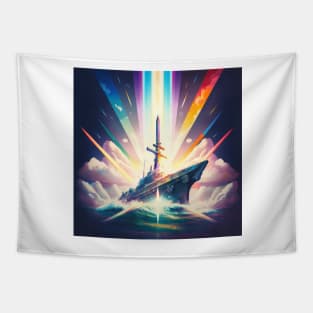 Punishment sword. Tapestry