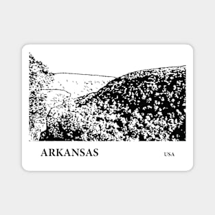 Arkansas USA Magnet