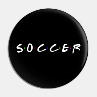 Soccer Text - Trending Typography for Camp Friends Pin