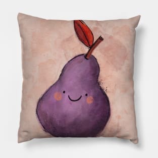 Purple Pear Pillow