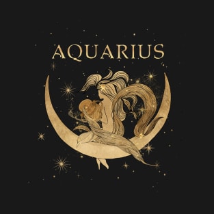 Aquarius zodiac sign T-Shirt