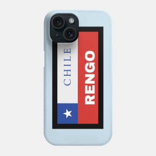 Rengo City in Chilean Flag Phone Case