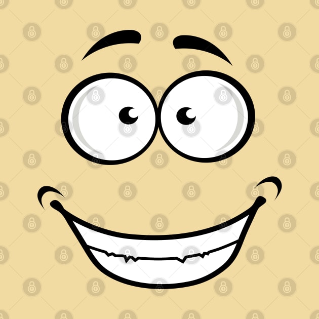 funny comic cartoon face by MNZStar