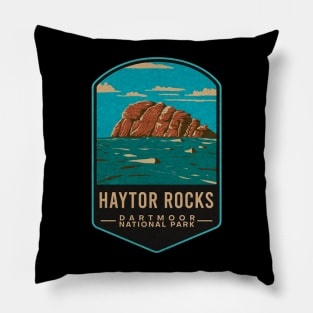 Haytor Rocks Dartmoor National Park Pillow