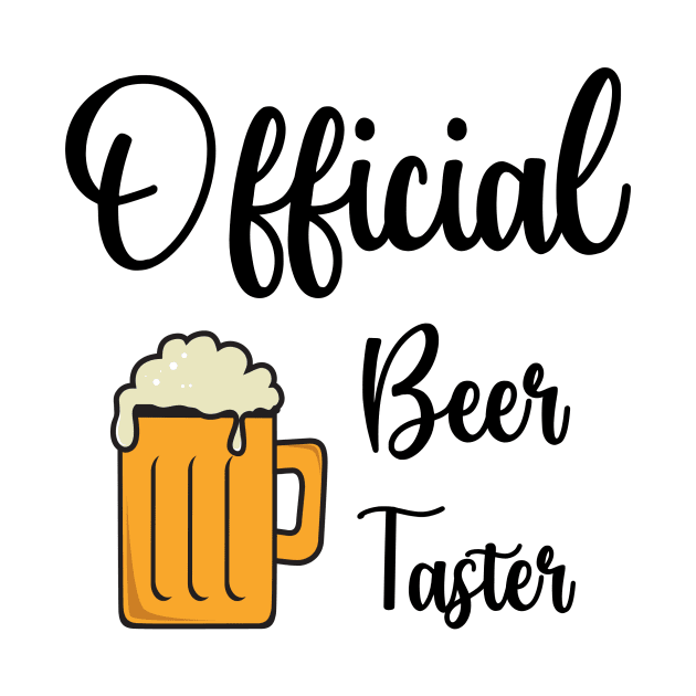 Official Beer Taster by PinkPandaPress