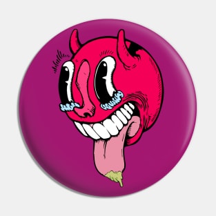 Demon WOOW! Pin