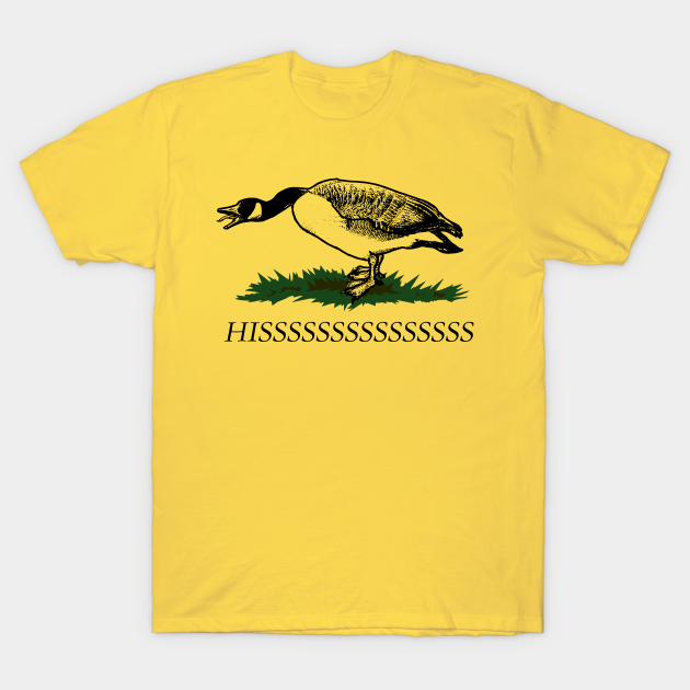 Give Me Liberty Or Hisssssss Don T Tread On Me Goose Funny T Shirt Teepublic I have a don't tread on me sticker on the back window of my truck. give me liberty or hisssssss don t tread on me goose