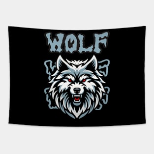 Wolf Head Tapestry