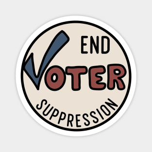 End Voter Suppression Magnet