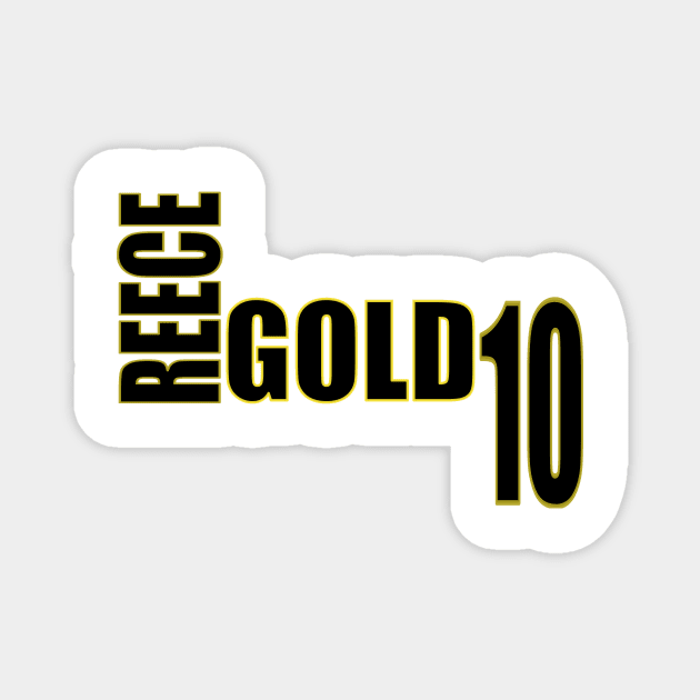 Reece Gold '23 black text Magnet by SteamboatJoe