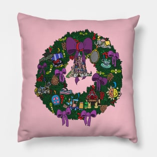 Disneyland Paris - Fantasyland Wreath Pillow