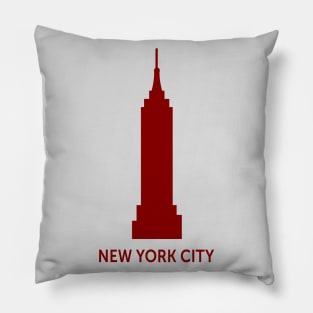 New York City Empire State Bulding Pillow