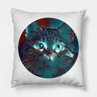 Behavioral mycat, revolution for cats Pillow
