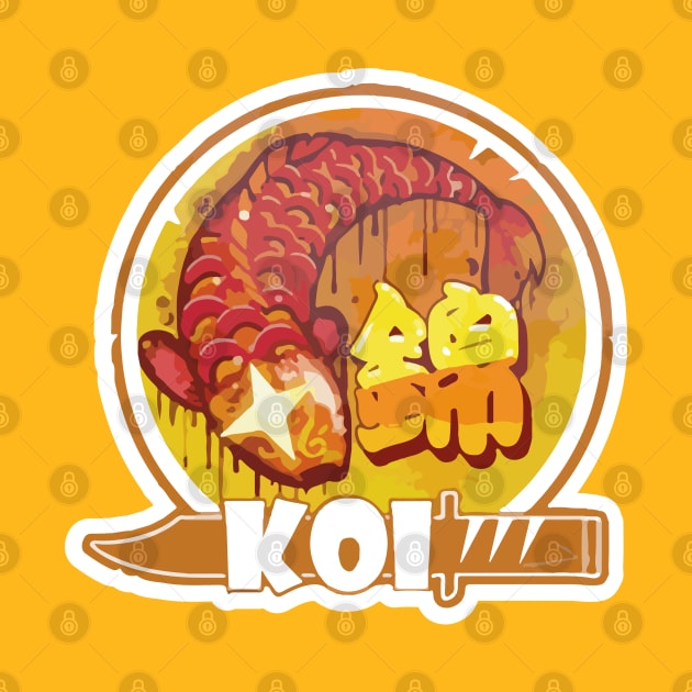 Fancy Koi by Tad