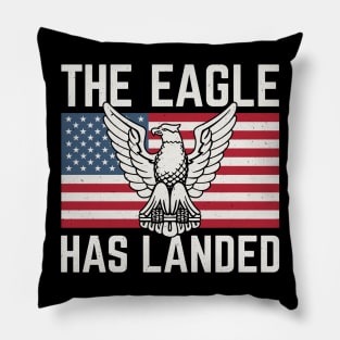 The Eagle Has Landed Pillow