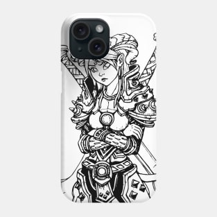 Draenei warrior Phone Case