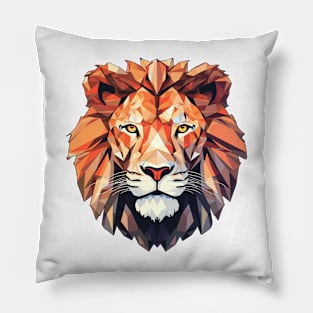 Lion Beast Animal World Wildlife Beauty Discovery Pillow