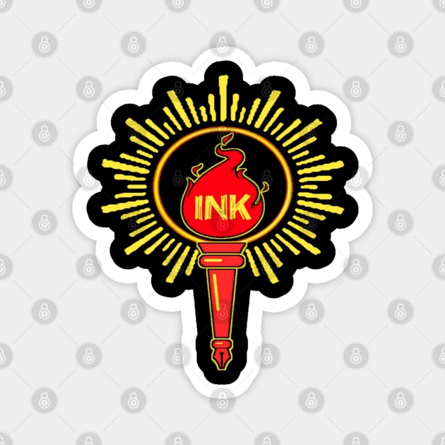 FireInk Torch Magnet by FireInk Designz