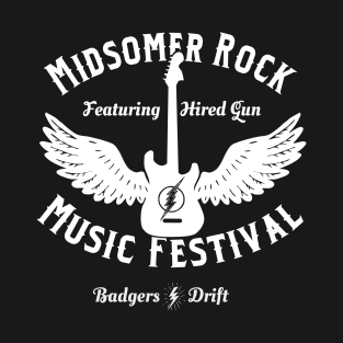 Midsomer Rock Music Festival (Midsomer Murders) T-Shirt