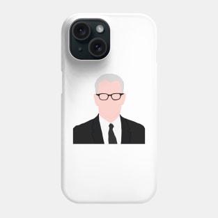 Anderson Cooper News Anchor Phone Case