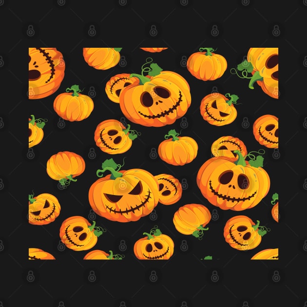 Halloween Pumpkin Orange by DragonTees