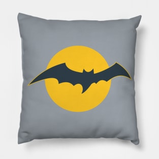 The Bat by doctorheadly Pillow