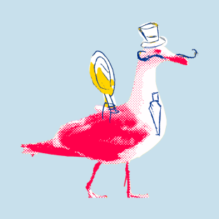 Absurd Narcissistic Seagull T-Shirt