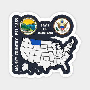 State of Montana Magnet