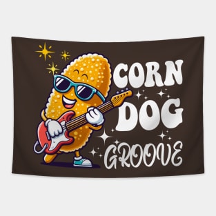 Corn Dog - Corn Dog Groove Tapestry