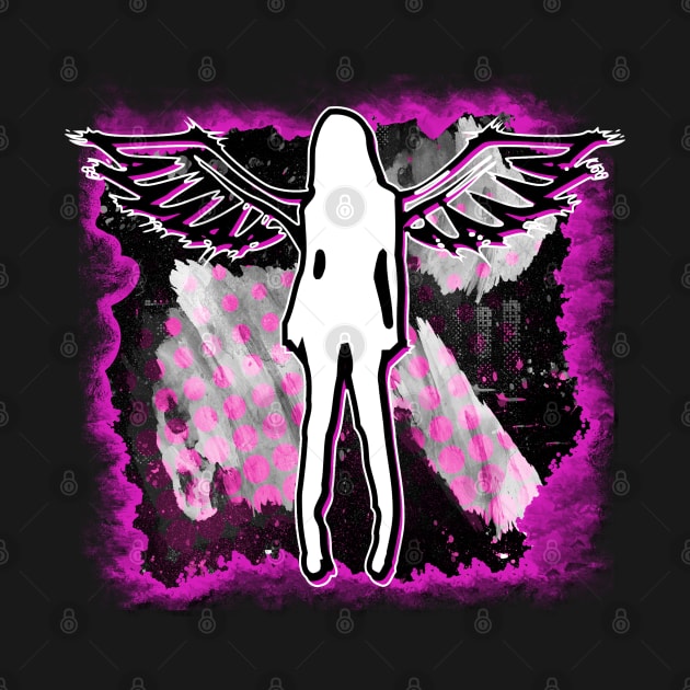 Punk Rock Angel Emo Punk Scene by Gothic Rose Designs