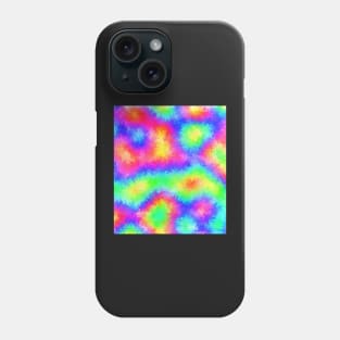 Under The Rainbow - Psychedelic Digital Art Phone Case