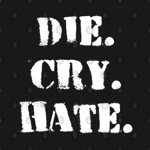 Die. Cry. Hate. by Niemand