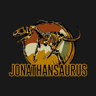 Jonathanosaurus Jonathan Dinosaur T-Rex T-Shirt