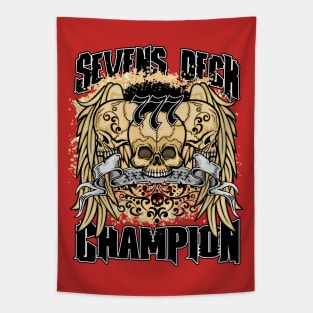 The Sevens Deck Champion Tapestry