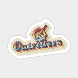 Outriders 2020 Vintage Magnet