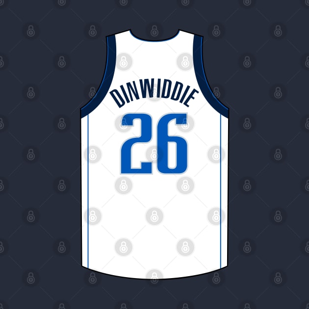 Spencer Dinwiddie Dallas Jersey Qiangy by qiangdade