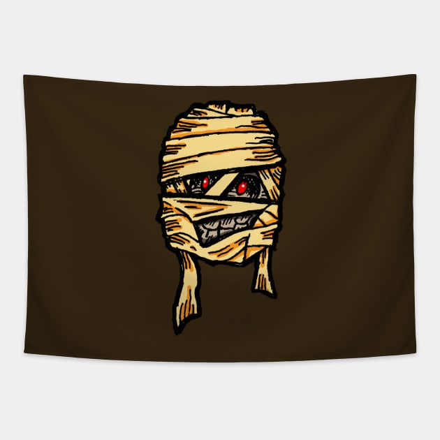 Mummy Tapestry by SquareDog