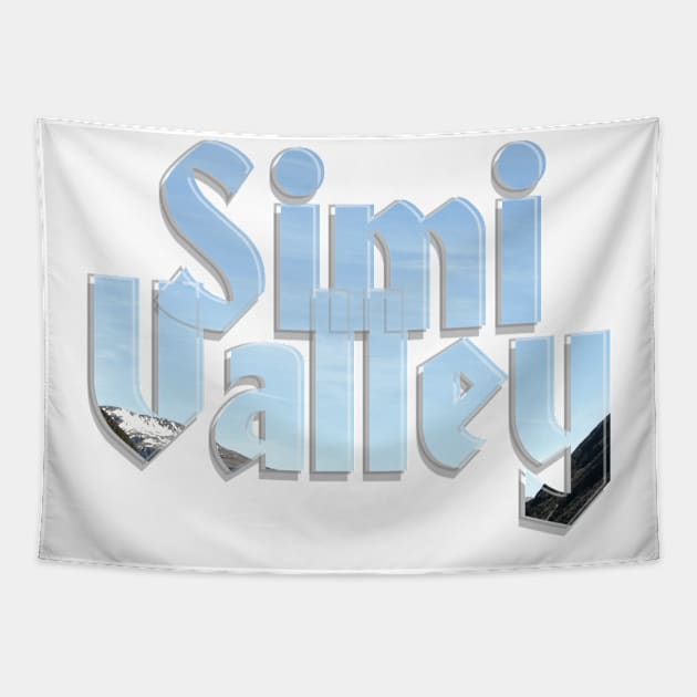 Simi Valley Tapestry by afternoontees