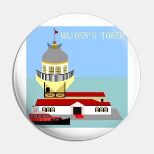 Maiden's tower Pin