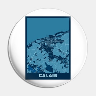 Calais - France Peace City Map Pin