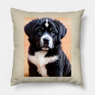 Tibetan Mastiff Puppy 06 Pillow