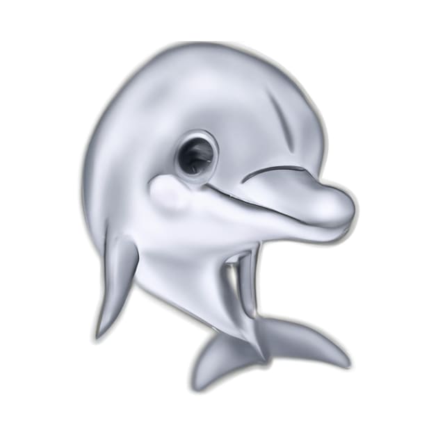 Cute Dolphin Drawing by Play Zoo