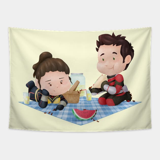 Ant Employee Picnic Tapestry by Imaplatypus