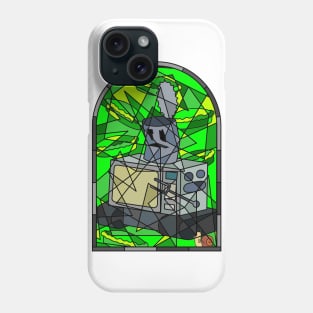 Stained Glass NEPTR the Robot Phone Case