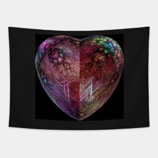 Chaos Heart Tapestry