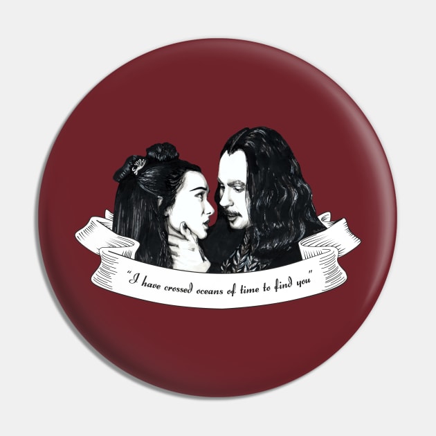 Dracula and Mina Pin by Pendientera