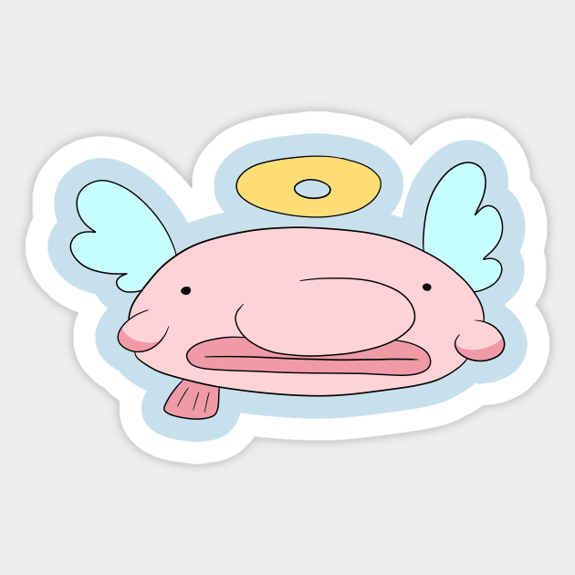 Blobby the Blob Fish' Sticker