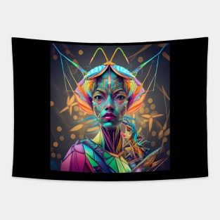 Ant Queen Humanoid Hybrid Tapestry