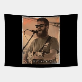 Vintage Oliver Anthony in Concert Tapestry