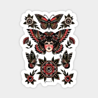 Butterflies v1 Magnet